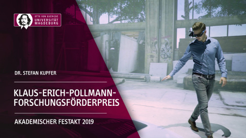 Der Klaus-Erich-Pollmann-Forschungsförderpreis 2019 geht an Dr. Stefan Kupfer.