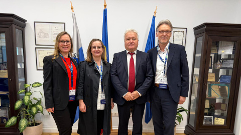 Rektorat in Raum bei Dienstreise EU GREEN (c) privat