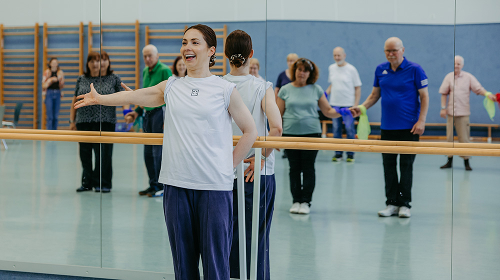 Tanztraining Parkinson (c) Jana Dünnhaupt Uni Magdeburg