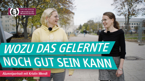 Thumbnail vom Video-Alumni-Portrait Kristin Wendt